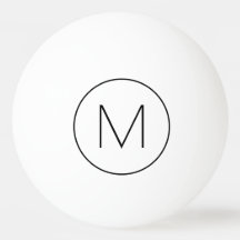 Svart minimalistisk modern typsnittsmonogram