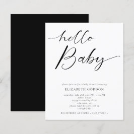 Svart minsta lilla Gender för Hej - babyvy