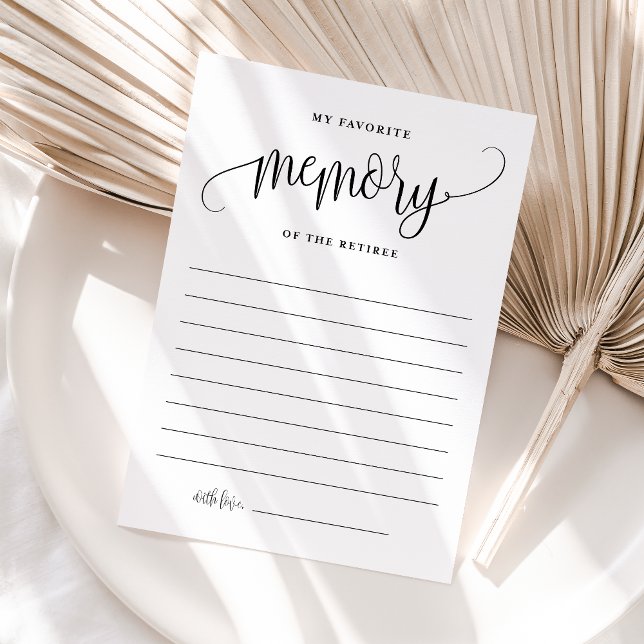 Svart mitt favoritminne på rasterkortet inbjudningar (Skapare uppladdad)