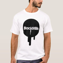 Svart Mjölk T Shirt