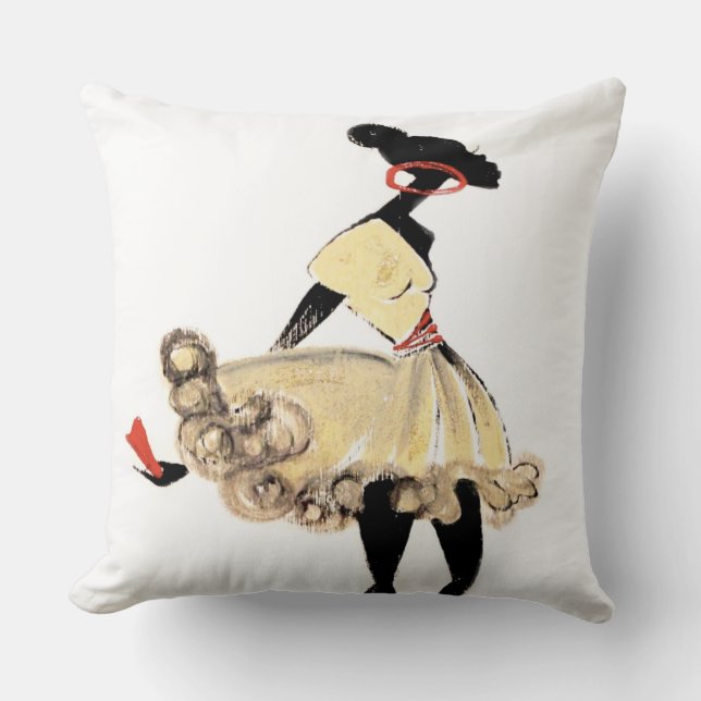 Svart MODE kudder Kudde (Framsida)