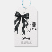 Svart Modern 30-årspresent