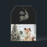 Svart, modern elegant, botanisk rostfärg julkort<br><div class="desc">Svart,  modern elegant,  rustik vattenfärg,  torkad botanisk blommigt muterade färg helgdag julkort.</div>