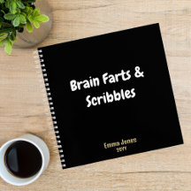 Svart Monogram - "Brain Farts & Scribbles"