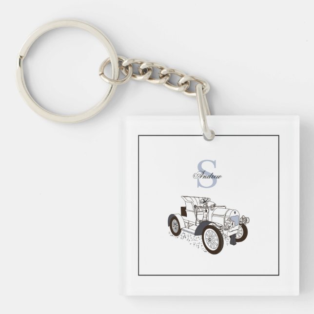 Svart monogram-Personlig för cute-grafik (Framsidan)