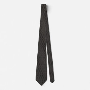 Svart mönster slips