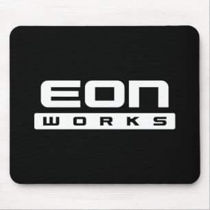 Svart mousepad för Eonarbeten Musmatta