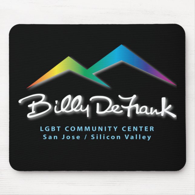 Svart Mousepad Musmatta (Framsidan)