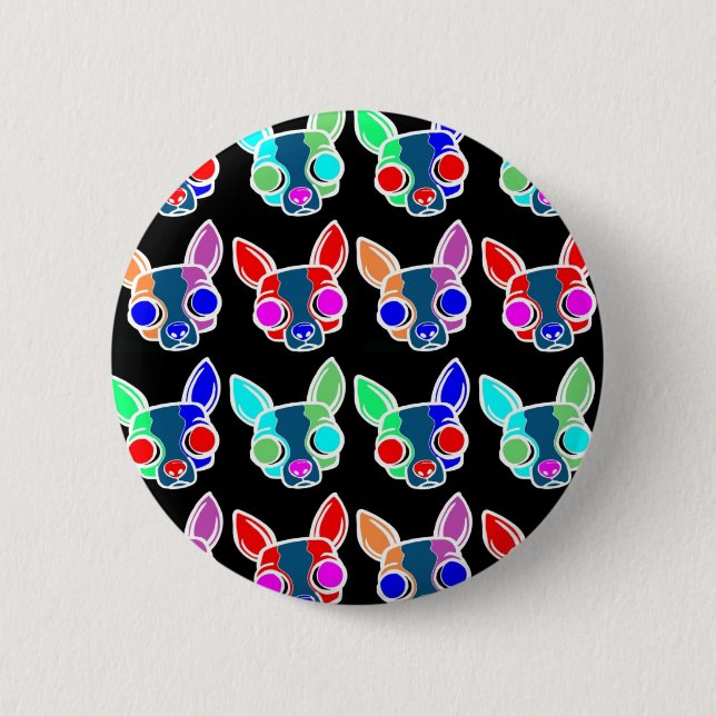 Svart MP knäppas Knapp (Framsida)