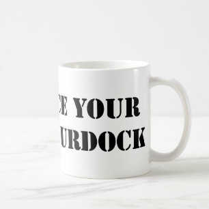 Svart Murdock mugg