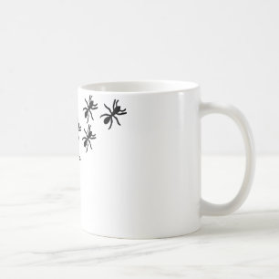 svart myraslinga kaffemugg