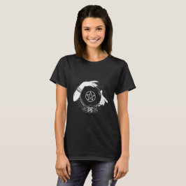 Svart Mystisk Spådam Mystisk Kristallboll T Shirt