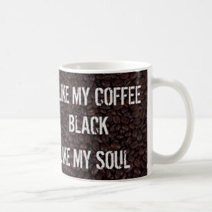 Svart något liknande min Soulkaffemugg Kaffemugg