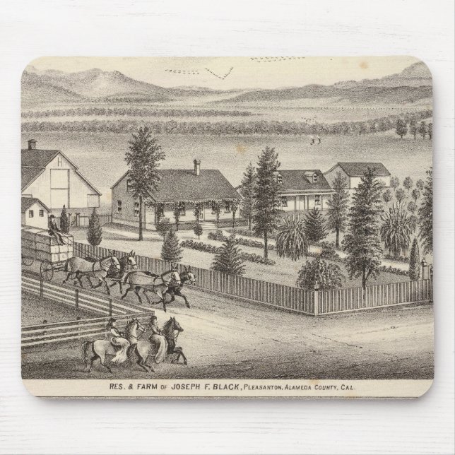 Svart, Neal residensen, egendom Musmatta (Framsidan)