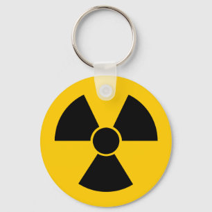 Svart Nuke Nyckelring