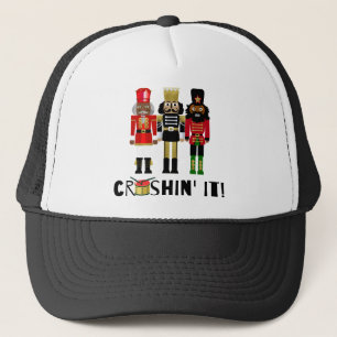 Svart Nutcracker "Crushin" it-gåva Keps