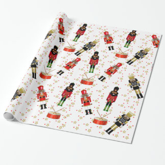 Svart Nutcracker-Helgdag Gift-arbetspass Presentpapper
