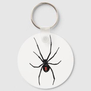 SVART NYCKELRING FÖR ÄNKASPINDEL KEYCHAIN