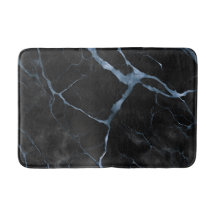 Svart och blå marble Stone Struktur