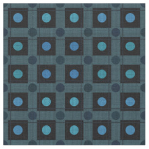 Svart och blå texturerad geometrisk tyg