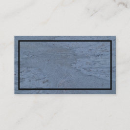 Svart och blått Affärskort med textur Visitkort