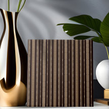 Svart och brun bamboo-utseende, rand platta