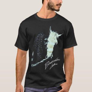 Svart Och Djur Sångare T Shirt