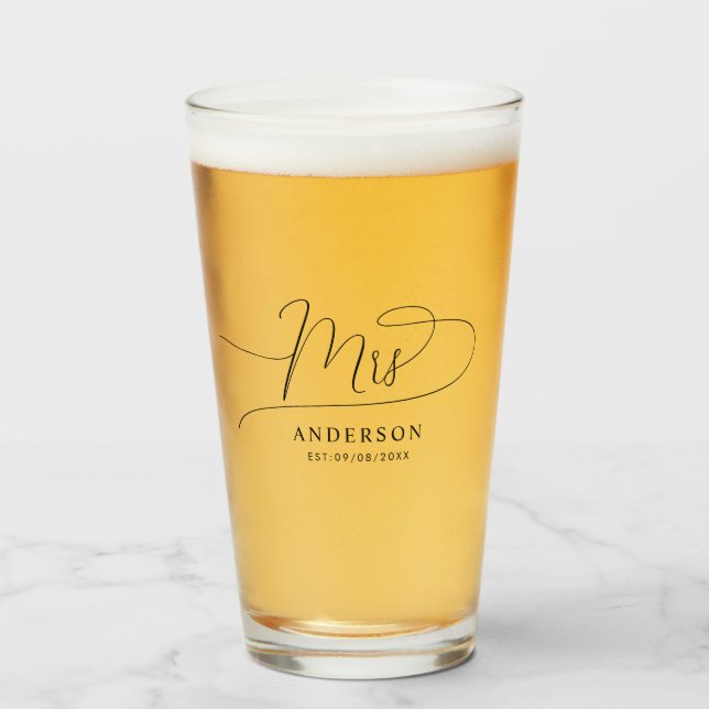 svart och grå elegant, klassiskt glas Kopp (Framsida fylld)