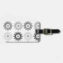 Svart och grå solbagagemärkre