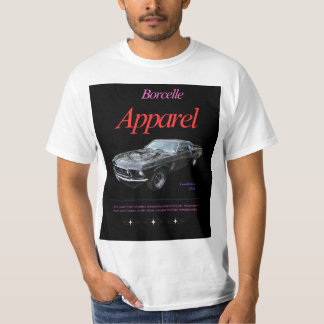 Svart och Grått 3D Modern Simple streetwear Car T Shirt