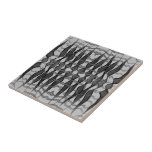 Svart och Grått Abstrakt Feasted Blommigt Löv Kakelplatta<br><div class="desc">Keramiskt plattor som är tryckta med Black and Grått Abstrakt Translucent Textured Feasted Blommigt Visnings Design Art Series på en medium-grått-utbytbar bakgrundsbild av originalteckningen för färg 4-delsritning från mönster och väljer produktsamling av TheFabricSeal print on demand shop shop på Zazzle.com #ZazzleMade https://www.zazzle.com/store/thefabricseal TheFabricSeal ©️ Original. Dessa nya designade rutor för...</div>