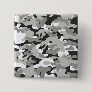 Svart och Grått Camo Knapp