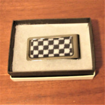 Svart och Grått-kontrollerad artisan Crochet-utskr