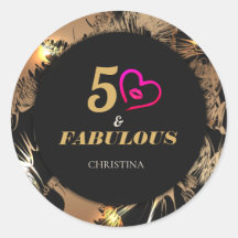 Svart och Guld 50-årsfirande Födelsedagsfest