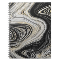 Svart och Guld Agate Design