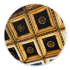 Svart och Guld-arkitektur Knopp