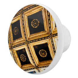 Svart och Guld-arkitektur Knopp