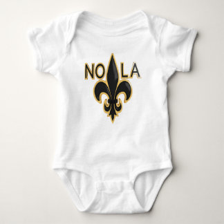 Svart och Guld Fleur de Lis - NOLA Tee Shirt