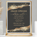 Svart och Guld Glitter-skript - företag Reklamblad<br><div class="desc">Gör ett djärvt påstående med den här enastående svarta och Guld Glitter-skript-affärsflygaren. Perfekt för att befordra dina storslagna öppnings-, speciella evenemang- eller affärserbjudanden kombinerar den här flygaren en lyxfärgad svart bakgrund med en lysande våg av guld glitter för en öga-fångstdesign. Teckensnittet i eleganten med skript framhäver på ett vackert sätt...</div>