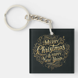 Svart och Guld God jul & Gott nytt år