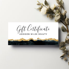 Svart- och Guld-intyg för vattenfärgsavgift