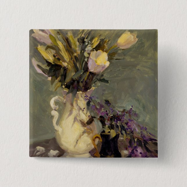 Svart och guld knapp (Framsida)