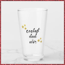 Svart och Guld Kol Pappa någonsin, hett glas
