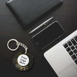 Svart och guld marmor