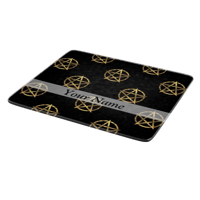 Svart och guld pentagram (Hörn)