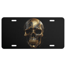 Svart och guld-skalle