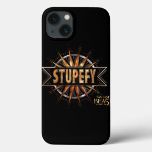 Svart och Guld Stupefy Spell Graphic