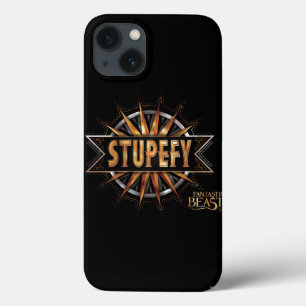 Svart och Guld Stupefy Spell Graphic