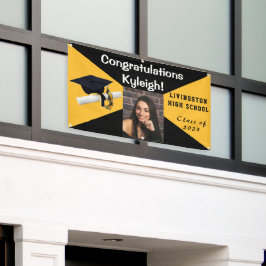 Svart och Guld vinyl Studenten Photo