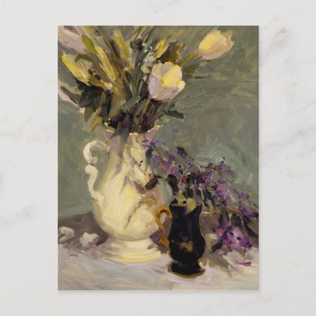 Svart och guld vykort (Framsida)